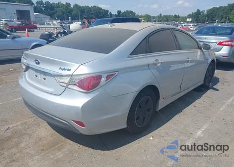 2012 Hyundai Sonata Hybrid z USA, uszkodzony, nr VIN KMHEC4A48CA045364